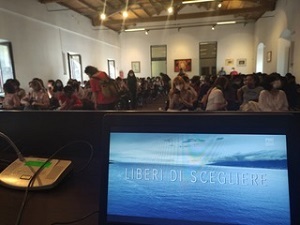 L'incontro presso il palazzo della cultura