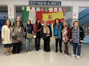 foto docenti nel CEIP nueva Almeria
