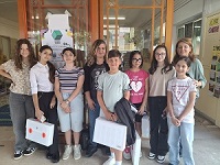 partecipanti e docenti al campionato nazionale di disegno tecnico