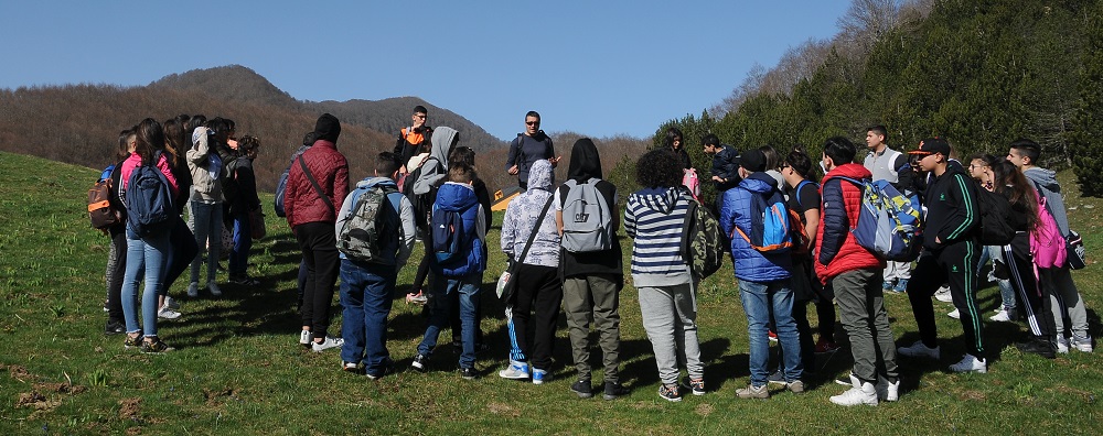 lezione di ambiente in natura