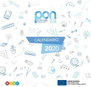 La prima pagina del Calendario PON 2020