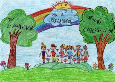 uno dei disegni realizzati dagli alunni nel progetto